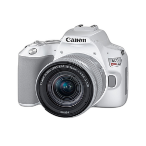 Canon EOS Rebel SL3 Camera with EF-S18-55mm f/4-5.6 IS STM Lens Kit (White)