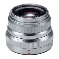 Fujifilm FUJINON XF 35mm f/2 R WR Lens (Silver)