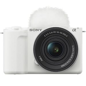 Sony Alpha ZV-E10 II + PZ 16-50mm F3.5–5.6 OSS II - White